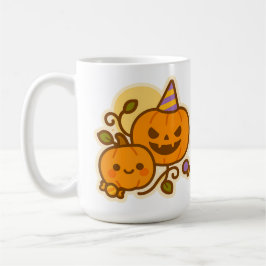 パンプキンパール – かわいいハロウィーン コーヒーマグカップ