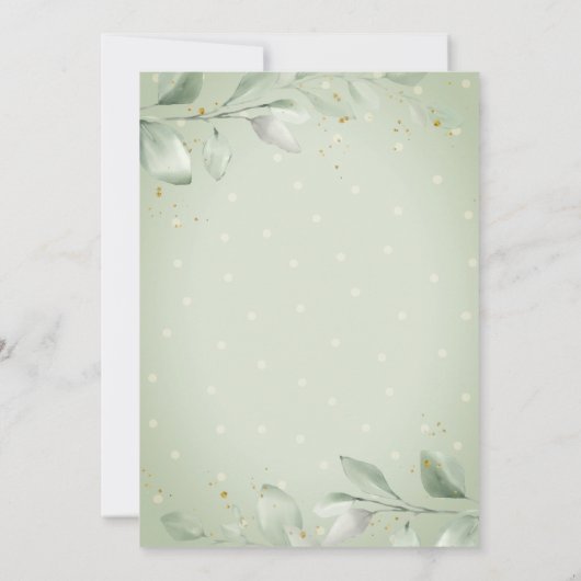 パンプキンヒマワリのトラックでベビーシャワーでドライブ 招待状 (裏面)