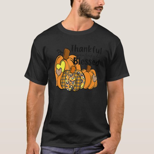 パンプキンヒョウ感謝の感謝の賛美感謝sgi tシャツ (正面)