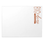 パンプキンビッグアイディア ノートパッド (正面)