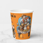 パンプキンピック`n時間 紙コップ (裏面)