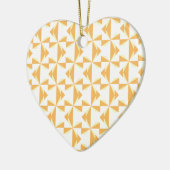 パンプキンピンホイール セラミックオーナメント (左)