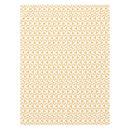 パンプキンピンホイール テーブルクロス (正面)