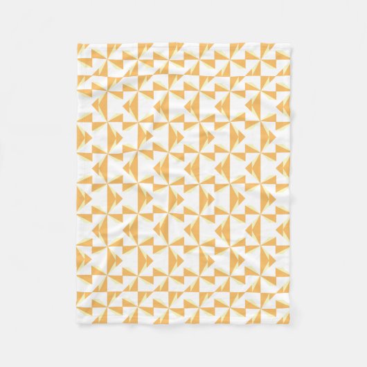 パンプキンピンホイール フリースブランケット (正面)