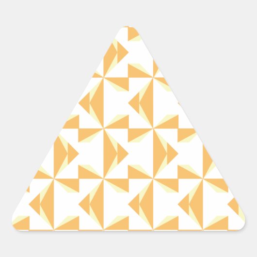 パンプキンピンホイール 三角形シール (正面)