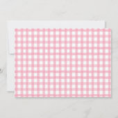 パンプキンファースト誕生日招待状写真 – FLPガール 招待状 (裏面)