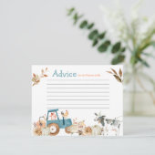 パンプキンファームアニマルトラクターフローラアドバイス エンクロージャーカード (スタンド正面)