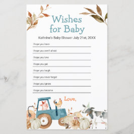 パンプキンファーム動物トラクターフローラの願いベビー