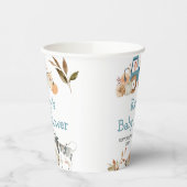 パンプキンファーム動物トラクターフローラホワイト 紙コップ (左)