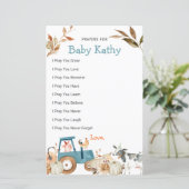 パンプキンファーム動物トラクターラブ祈りの言葉のためのベビー (スタンド正面)