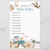 パンプキンファーム動物トラクターラブ祈りの言葉のためのベビー (正面)