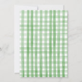 パンプキンファーム納屋周囲の庭秋ボーイパーティー誕生日 招待状 (裏面)