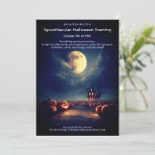 パンプキンフィールドハローウィンパーティ招待状 招待状 (スタンド正面)