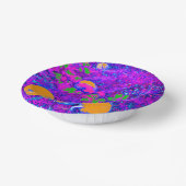 パンプキンフィールドポップ・アートのインアートスタイル ペーパーボウル (傾斜あり)