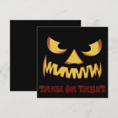 パンプキンフェイス2 招待状 (正面/裏面)