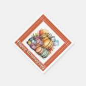 パンプキンフェスティバル スタンダードカクテルナプキン (角)