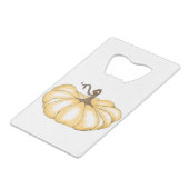 パンプキンフラットオレンジ クレジットカード栓抜き (裏面アングル)