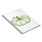 パンプキンフラットグリーン ノートブック (右側)