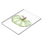 パンプキンフラットグリーン ノートブック (左側)