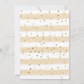 パンプキンフローラツインズベビーシャワー招待状 招待状 (裏面)