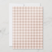 パンプキンフローラ感謝祭ディナー招待状 招待状 (裏面)