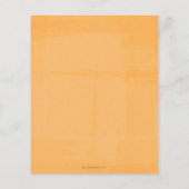 パンプキンフローラ秋インラブ秋ブライダルシャワーInv (裏面)