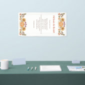 パンプキンフローラ秋秋クルーズシップ 横断幕 (トレードショー)