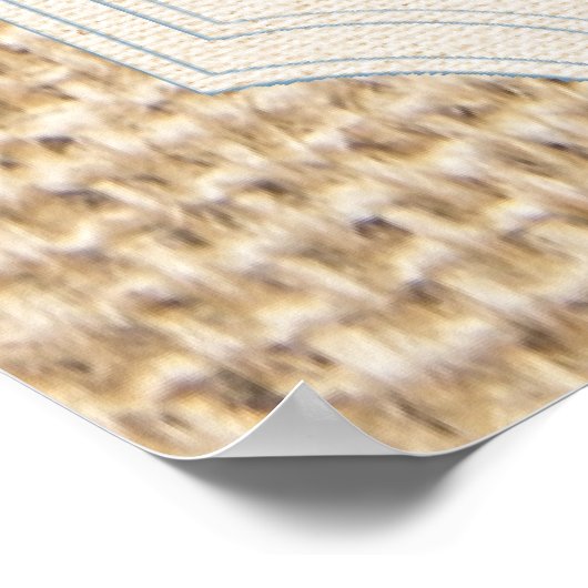 パンプキンフローラ素朴ウェルカムサイン ポスター (角)