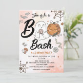 パンプキンブハロウィーンバッシュパーティの招待状 招待状 (スタンド正面)