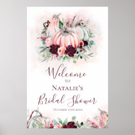 パンプキンブライダルシャワーへようこそ ポスター