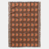 パンプキンブランケットおもしろいハロウィーンブランケットデコール スローブランケット (正面縦)