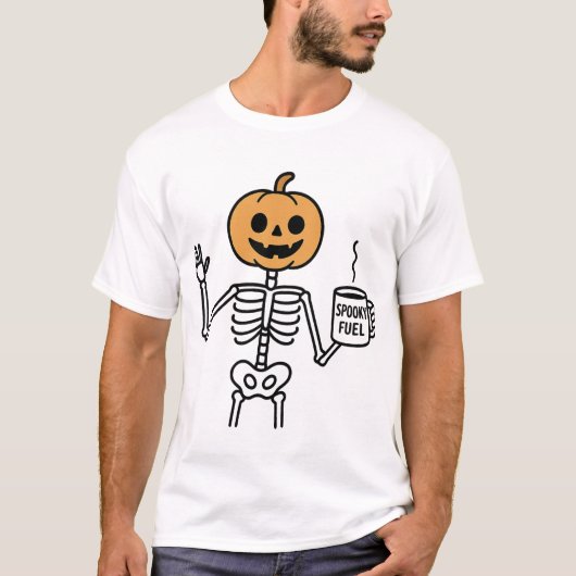 パンプキンブリュークルー Tシャツ (正面)