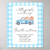 パンプキンブルートラック – 甘い混乱を推測 ポスター (正面)