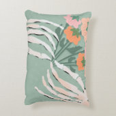 パンプキンブーケ付きスケルトン アクセントクッション (裏面(縦))