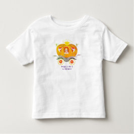 パンプキンプリンセスの馬車 ワイルドフラワーの誕生日 トドラーTシャツ