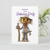 パンプキンヘッドカクレカロウハローウィンパーティ 招待状 (スタンド正面)