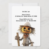 パンプキンヘッドカクレカロウハローウィンパーティ 招待状 (裏面)