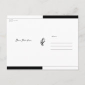 パンプキンヘッドハロウィーン秋フォトシュート 案内ポストカード (裏面)