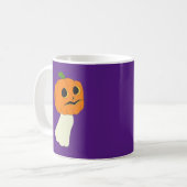 パンプキンヘッド幽霊 コーヒーマグカップ (正面左)
