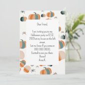 パンプキンヘロウィーンの招待 招待状 (スタンド正面)