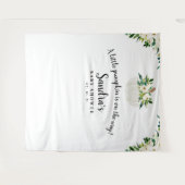 パンプキンベイビーシャワーの背景、写真撮影用小道具 タペストリー (正面(横))