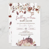 パンプキンベイビーベビーに恋に落ちて 招待状 (正面/裏面)