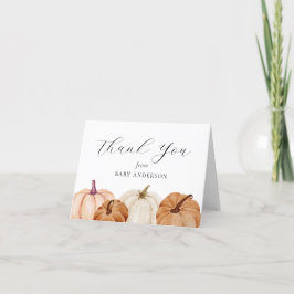 パンプキンベビーサンキュー サンキューカード