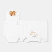 パンプキンベビーシャワー  フェイバーボックス (折り畳みなし)