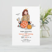 パンプキンペイントパーティー 招待状 (スタンド正面)