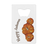 パンプキンボトルオープナー クレジットカード栓抜き (正面)