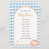 パンプキンボホーブルージンガムラブ祈りの言葉forベビー (正面/裏面)