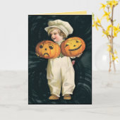 パンプキンボーイ カード (黄色い花)