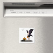 パンプキンマグネット付きハロウィーン妖精 マグネット (インサイチュ (食洗機))