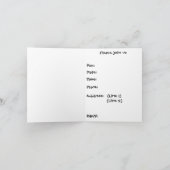 パンプキンマントンブストンハローウィンパーティ招待状 招待状 (内部)